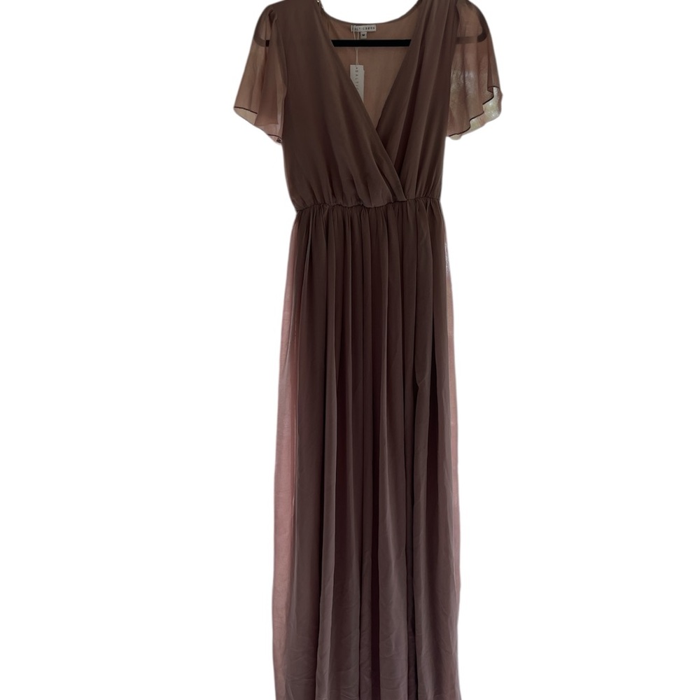 Baltic Born Chocolate Brown Maxi Dress